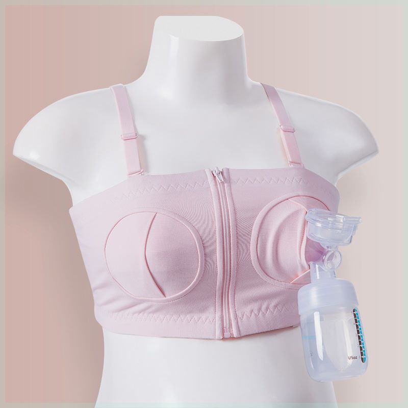 吸奶器内衣免手扶文胸解放双手哺乳孕产妇固定带泵奶胸罩神器纯棉
