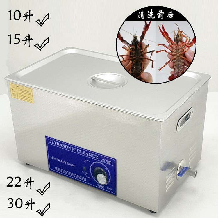 小龙虾清洗机超声波商用夜市摊自动清洗螃蟹大功率洗虾机器大容量