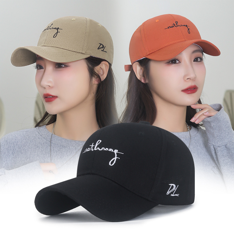春季新款韩版潮流刺绣棒球帽青年女士遮阳帽街头时尚学生士帽子