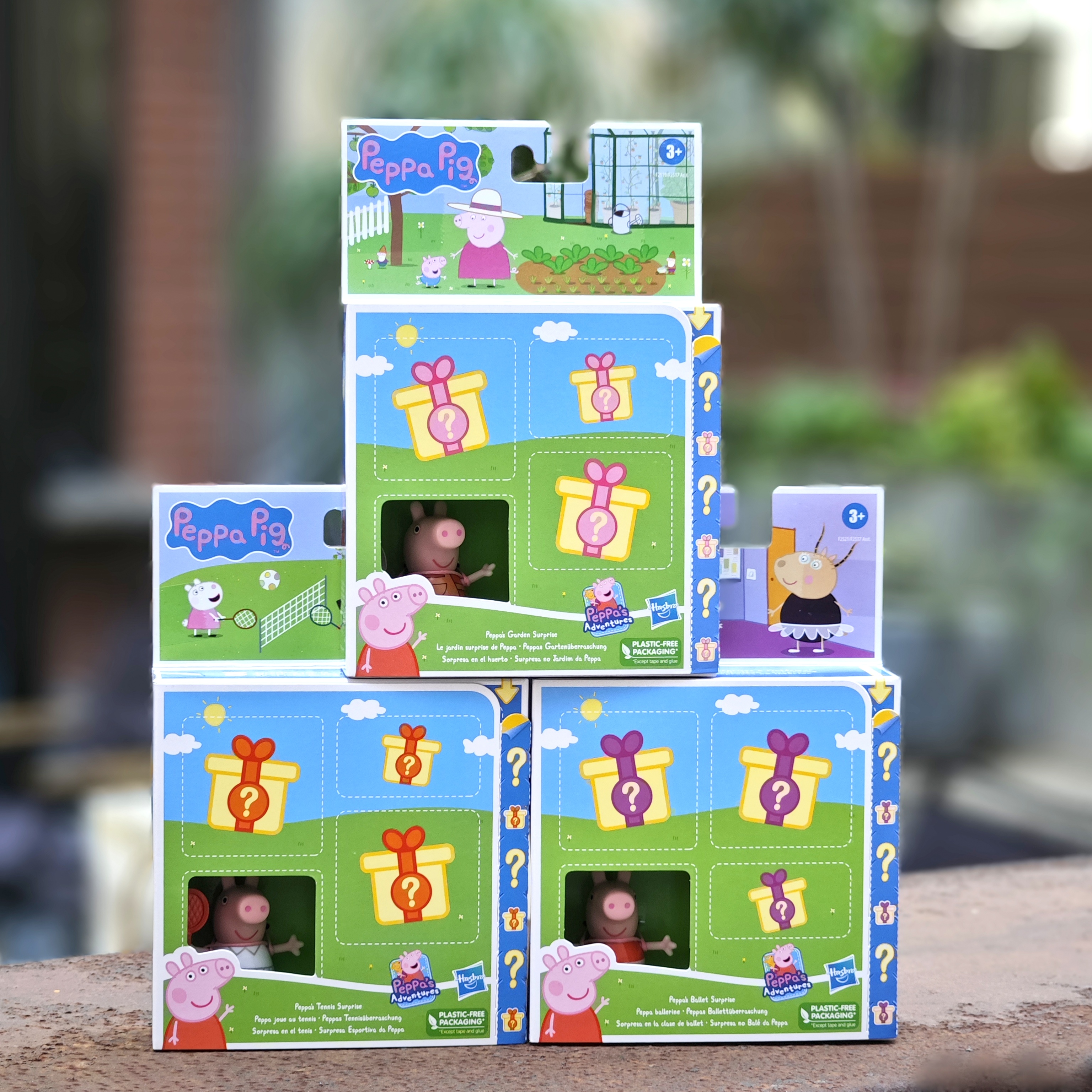 出口美国 孩子宝原装粉红小猪 惊喜盲盒系列过家家玩具 情景游戏