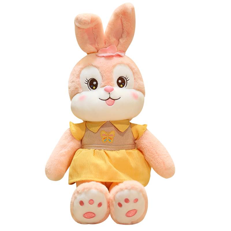 新款小兔子毛绒玩具可爱兔公仔生日礼物女生床上玩偶睡觉抱安抚洋