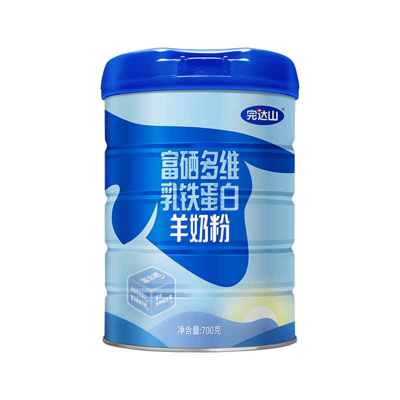 完达山羊奶粉700g*2高钙富硒多维乳铁蛋白羊奶粉成人中老年奶粉