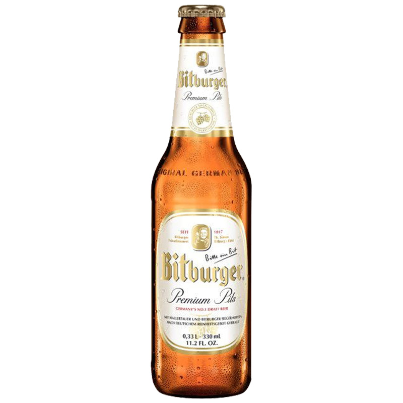 碧堡啤酒330mL瓶装整箱 德国原装进口啤酒