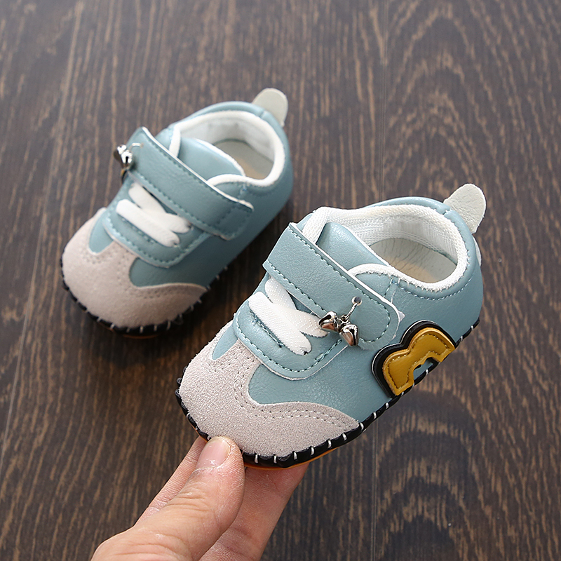 婴儿鞋春秋季宝宝鞋子男0-1-2岁女童不掉6-12个月单鞋软底学步鞋