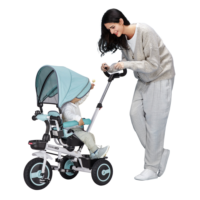 定制宝仕儿童三轮车脚踏车1-3周岁婴儿手推车2-6宝宝幼童3轮车子