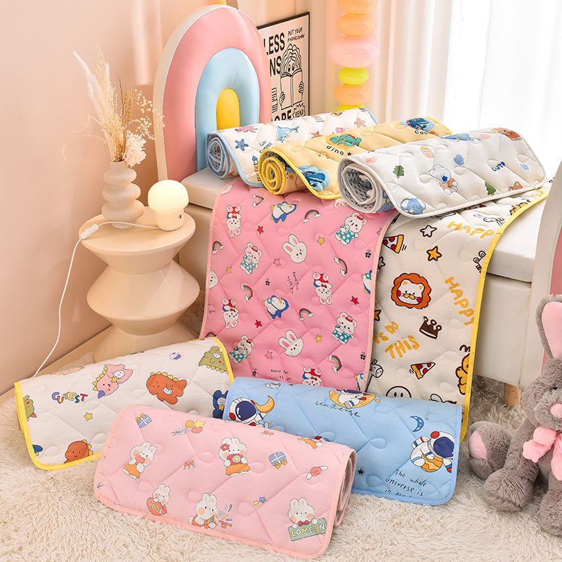 儿童床垫宝宝软垫纯棉幼儿园午睡可机洗薄款夏季婴儿拼接床褥垫子