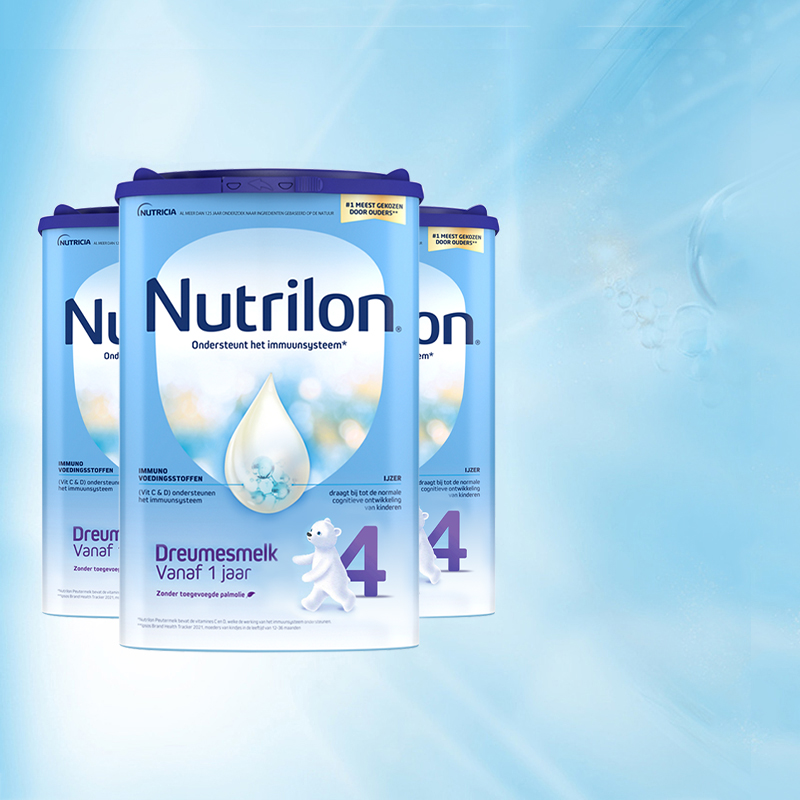 荷兰牛栏 Nutrilon 幼儿4段宝宝进口配方牛奶粉12-24个月 3罐装