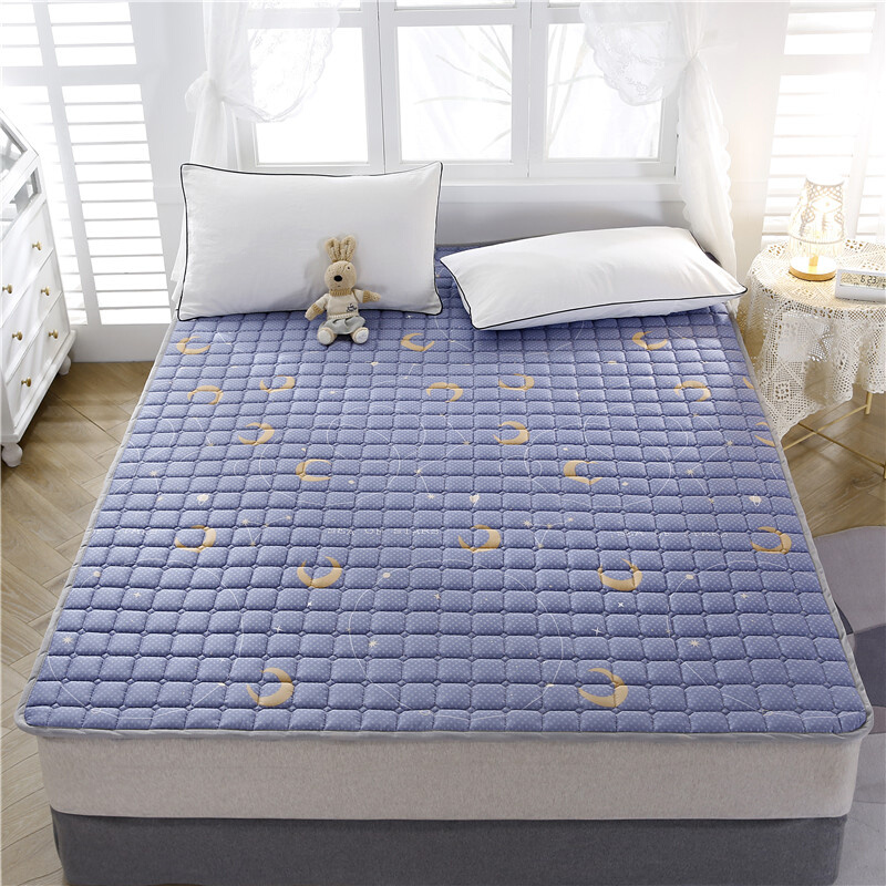 全棉床垫薄床褥子防滑1.5米双人垫被床垫子1.8米纯棉儿童垫可定做