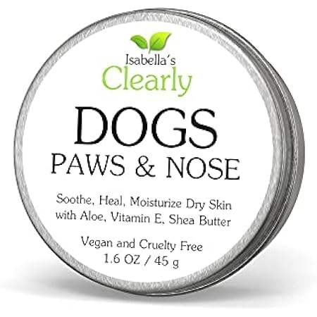 Isabella's Clearly Paws for Dogs， Soothing Balm for Dry，