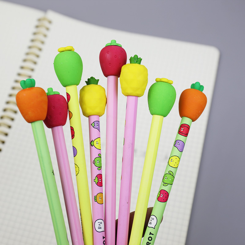 一正文具水果蔬菜铅笔可爱卡通儿童HB铅笔创意小学生文具奖品