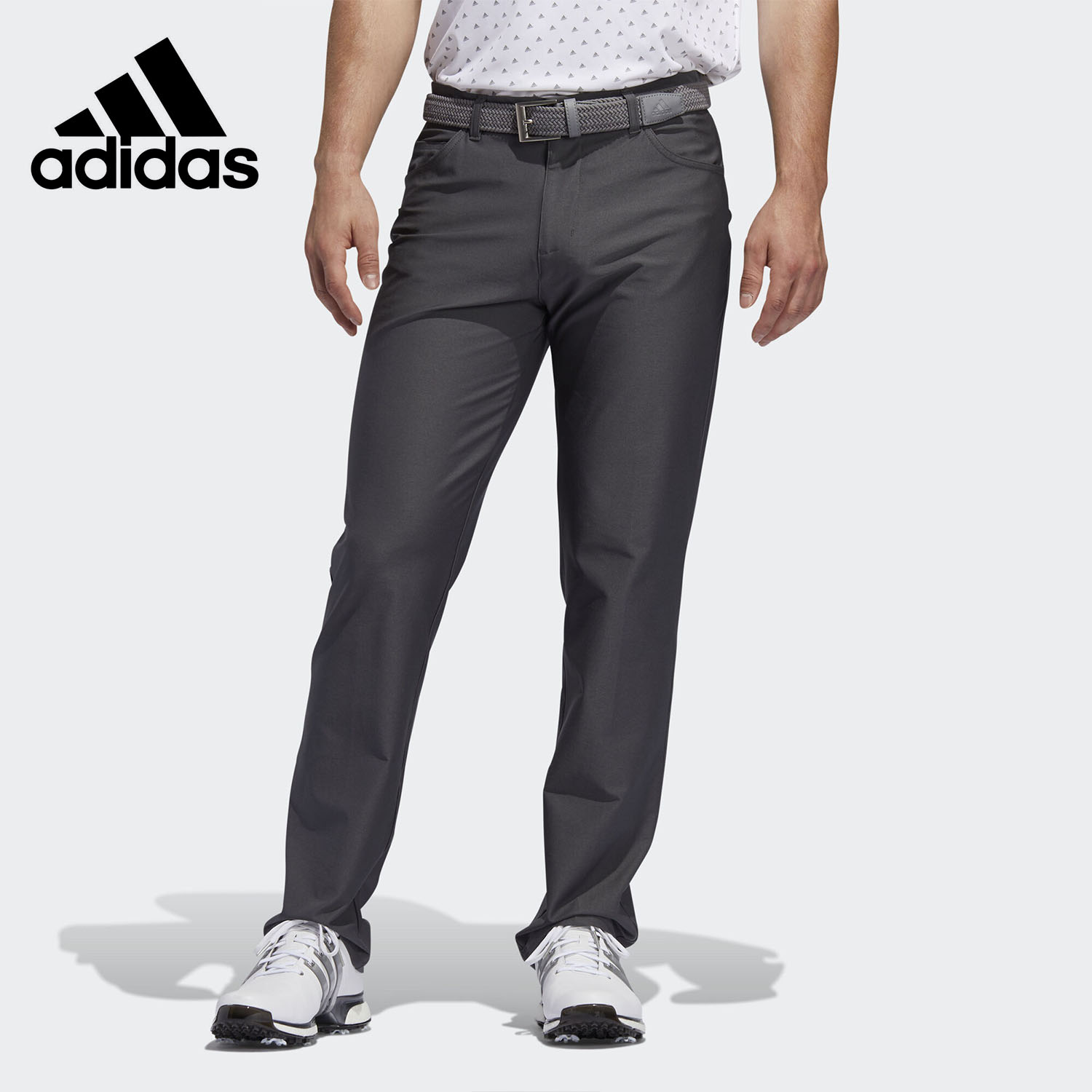 Adidas/阿迪达斯正品男子高尔夫修身时尚舒适运动长裤 FJ9859