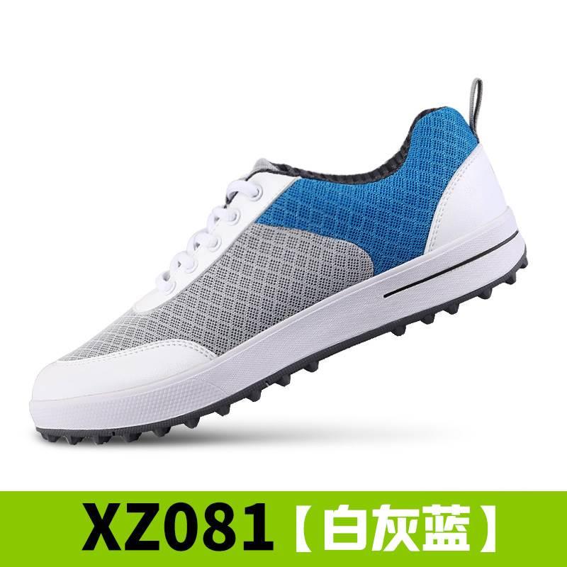 高尔球鞋女士超夫透气网XZ081布运动鞋耐排汗不易起皱磨轻版超女