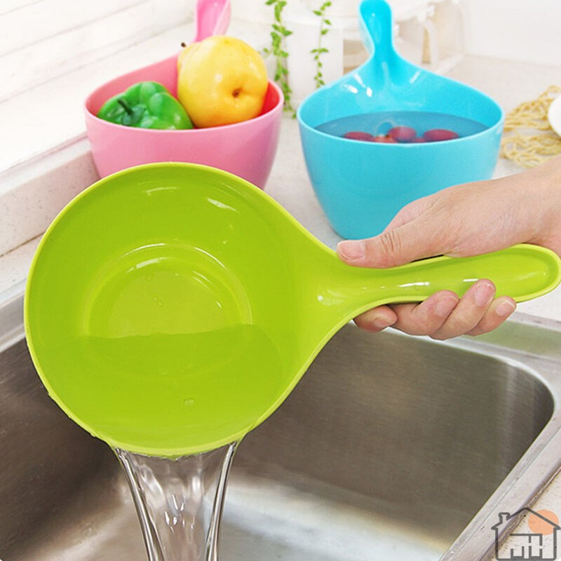 水瓢勺漂流厨房加厚塑料舀子家用宝宝洗头洗浴厨房舀戏水瓢勺漂流