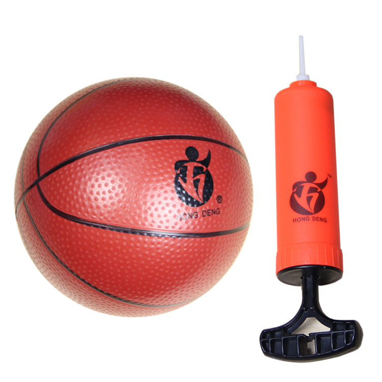原厂儿童篮球加厚褐色拍拍皮球 仿真篮球充气宏登正品小篮球玩具