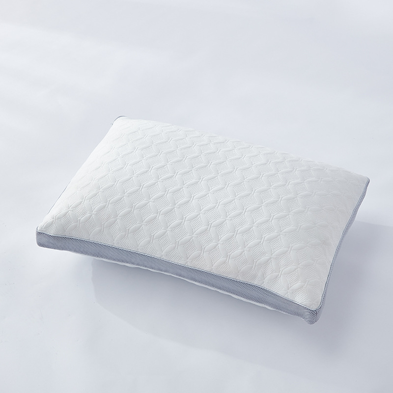 跨境切割海绵可调节高矮度护颈睡眠枕头睡觉家用慢W回弹记忆棉枕