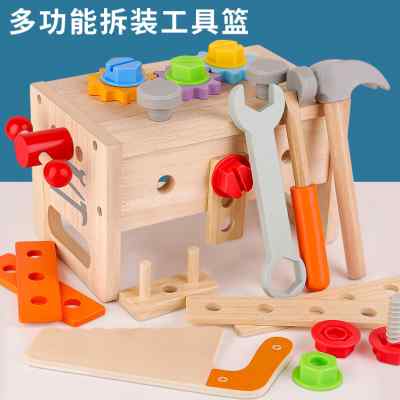 修理工具箱儿童益智玩具套装男孩拧螺丝刀宝宝小木匠2一3到6岁4三