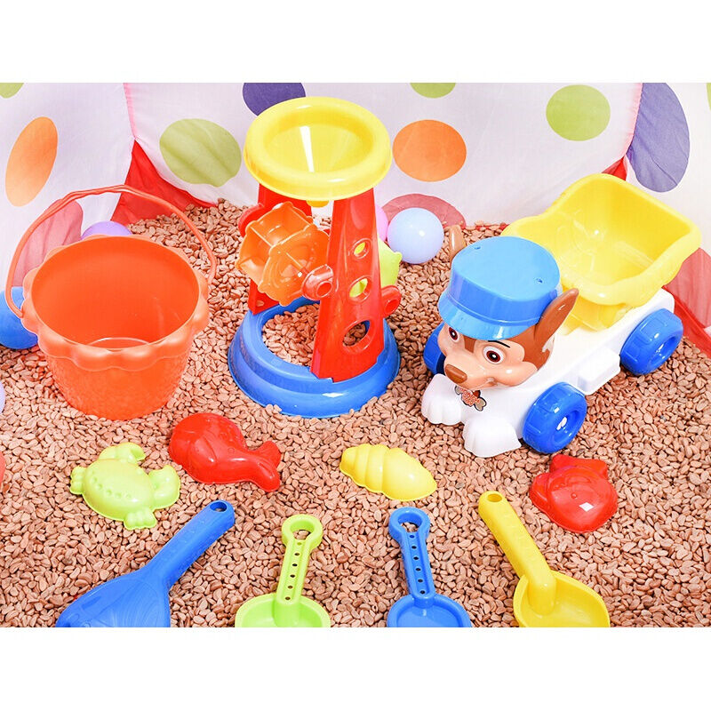 儿童沙滩五彩石子小孩子玩的沙子宝宝玩具沙子山楂籽决明子彩石室