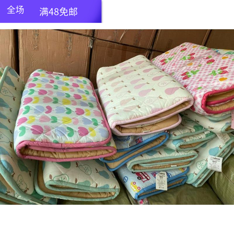 外贸原单宝宝幼儿园床垫床褥儿童床床垫防滑飘窗垫