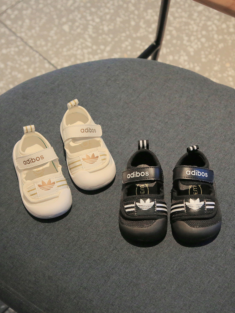 定制新款宝宝鞋男女童时尚帆布鞋运动休闲小白鞋婴儿软底学步鞋子