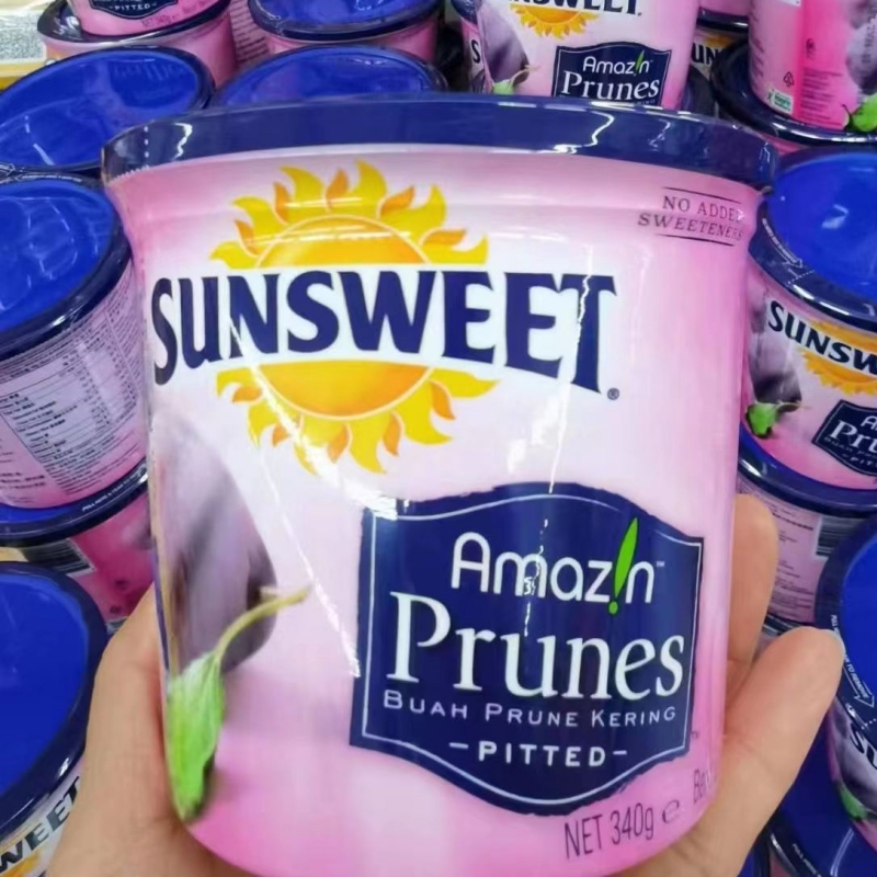Sunsweet西梅干加州无添加无核西梅孕妇零食小包装蜜饯