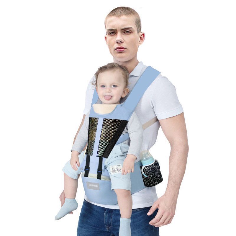 多功能双肩抱式母婴无勒痕腰凳透气宝宝用品四季安全婴儿精品背带