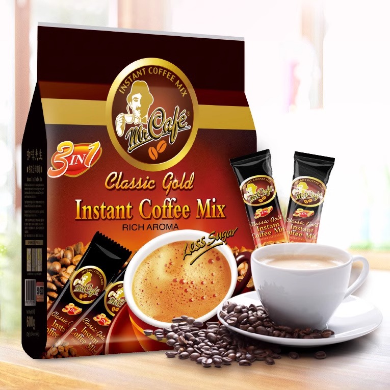 马来西亚咖啡先生金典特浓咖啡25Ｇ*24条速溶咖啡三合一黑咖啡