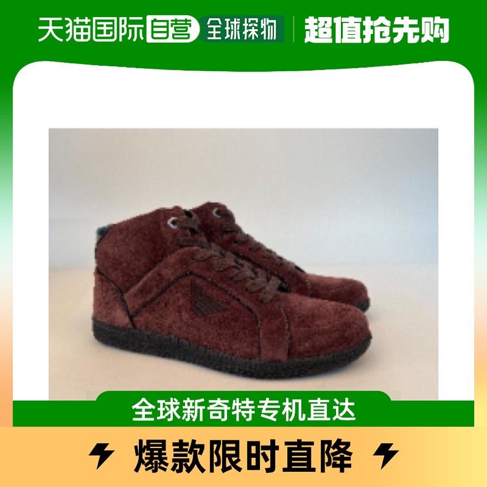 香港直发ARMANI阿玛尼男士黑色系带防滑休闲鞋X4Z022XB828R121