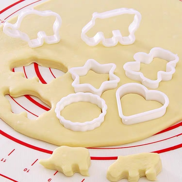 具卡通可爱动物烤箱做饼干橡皮泥幼儿园儿童用烘培家用立体饼干模