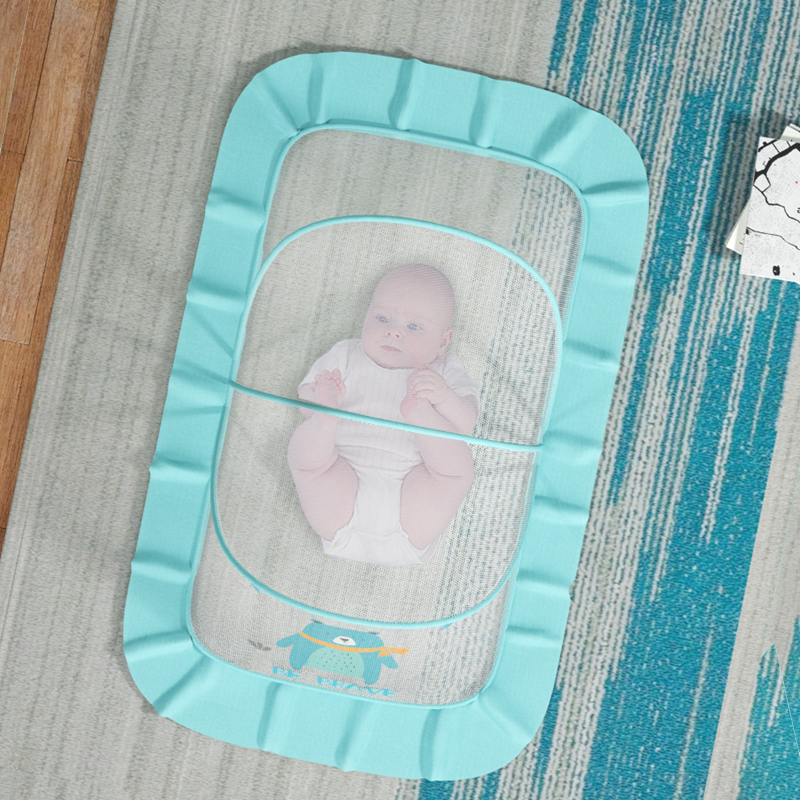 婴儿蚊帐宝宝防蚊罩全罩式可折叠蚊帐新生儿婴幼儿通用无底免安装