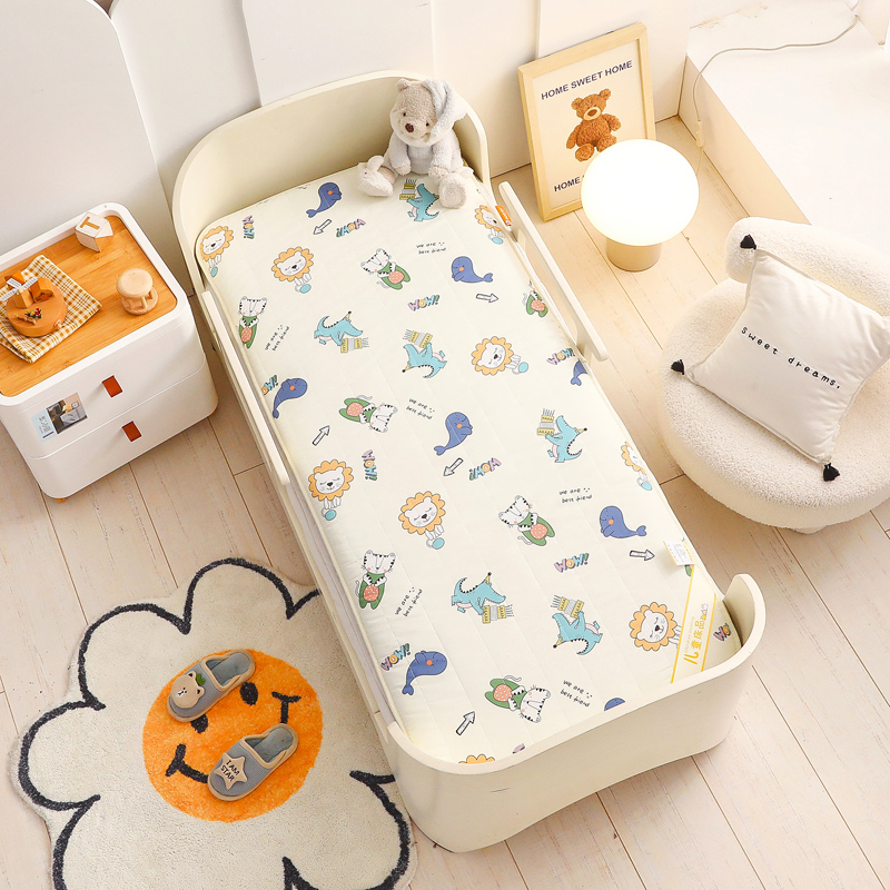 婴儿床垫子无甲醛新生儿童幼儿园宝宝拼接床褥可拆洗四季通用折叠