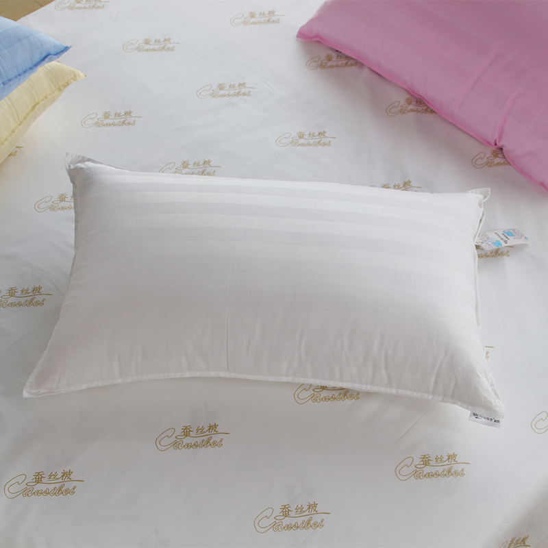 高枕头枕芯加高加厚木棉枕长方形颈椎修复家用单人枕头芯送枕头套