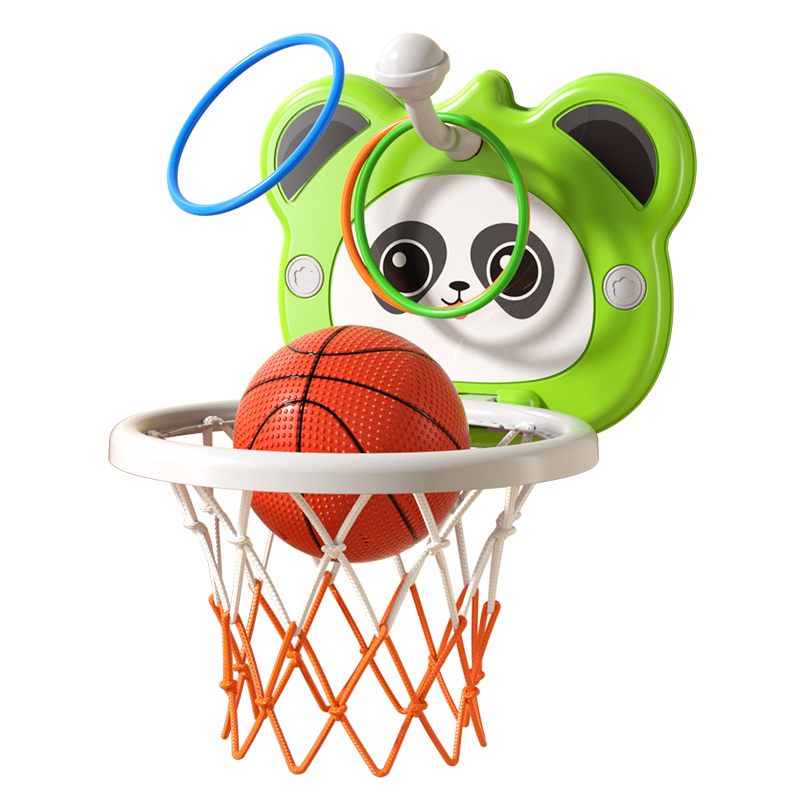 篮球投篮框儿童篮球架类玩具室内家用宝宝挂式男1一2岁静音标准
