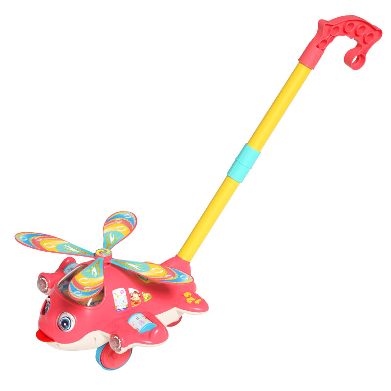 儿童手推飞机学步推推乐玩具1-2岁3岁宝宝推着走的玩具小推车男女