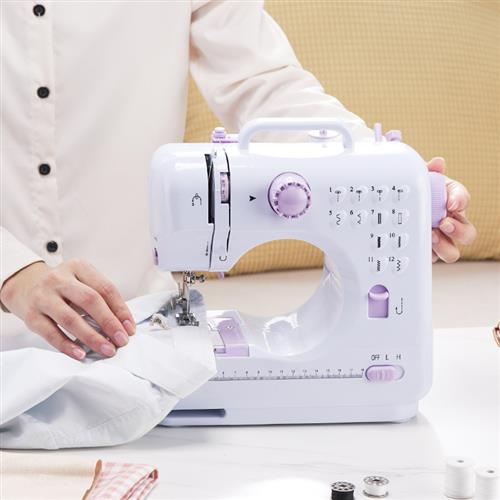 家用缝纫机小型手持针线机迷你全自动锁边机多功能电动手工裁缝机