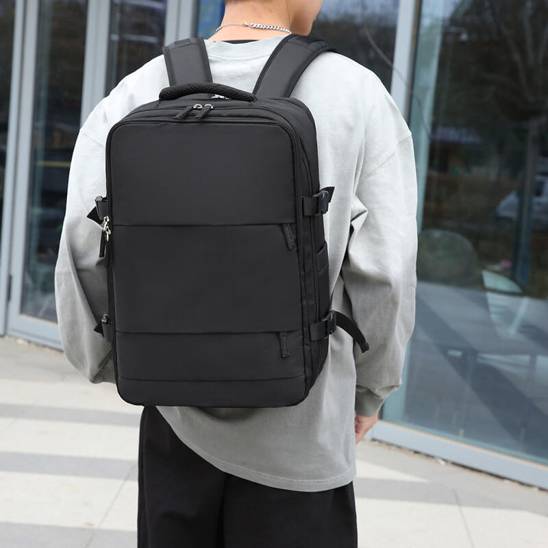 跨境大容量旅行包防泼时尚便携户外旅行双肩包男商务笔记本电脑包