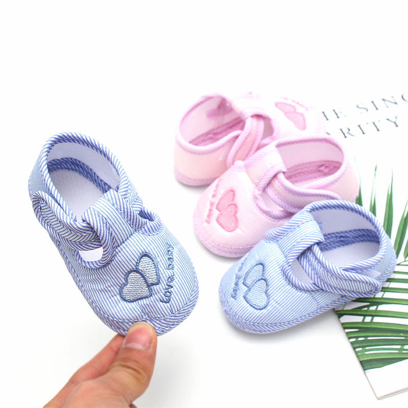 女宝宝学步鞋0-1岁软底防滑不掉春夏季6—12个月婴儿鞋男幼儿布鞋