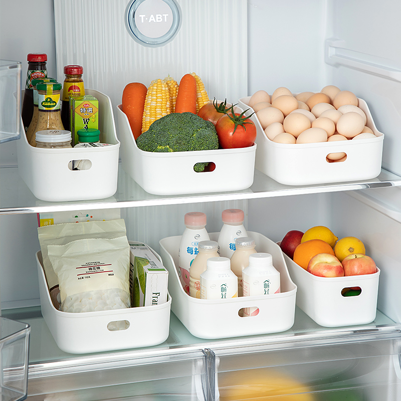 厨房冰箱雪柜收纳盒食品级冷冻藏橱柜整理神器水果蔬菜鸡蛋收纳筐