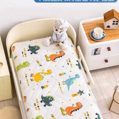 儿童乳胶床垫软垫加厚单人床褥垫婴儿幼儿园床垫子榻榻米软褥子小