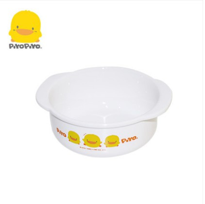 黄色小鸭 儿童卡通双耳碗微波炉专用碗牛奶碗婴儿辅食碗630052