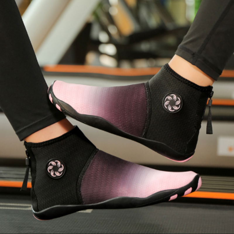 室内健身操居家跑步机专用瑜伽鞋男女训练跳绳女童软底运动深蹲鞋