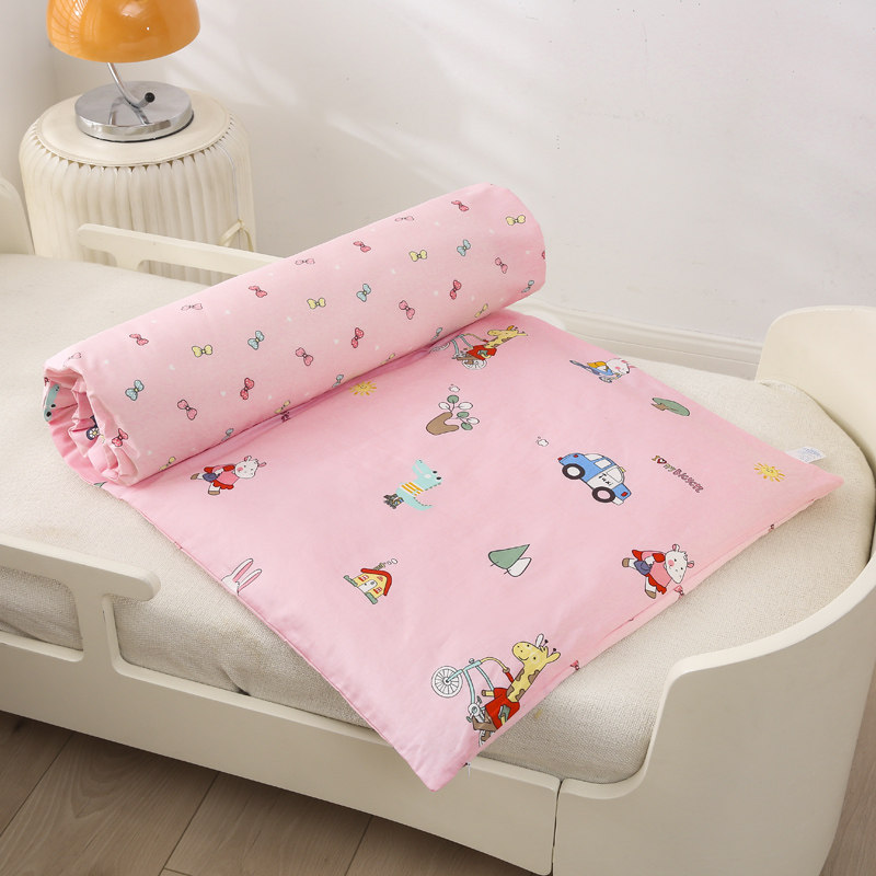 A类纯棉垫套幼儿园床垫午睡可拆洗铺被婴儿垫被褥儿童床垫子床褥