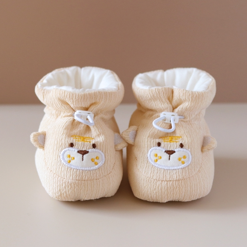 婴儿鞋6到12个月秋冬棉鞋男宝保暖冬季加绒宝宝鞋子0一3新生鞋袜