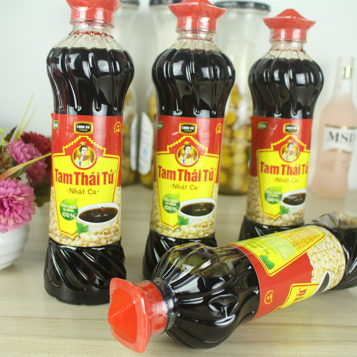 越南特色风味美食三太子黄豆酱油一瓶500毫升 长期出售各种香料包