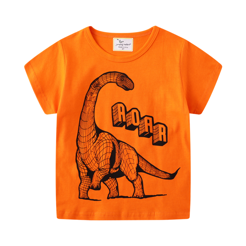 品牌童装男童ｔ恤夏季卡通恐龙儿童短袖ｔ恤宝宝纯棉半袖婴儿上衣