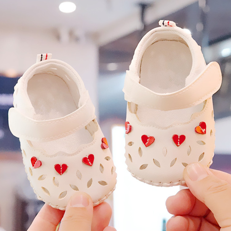 夏季1一岁女宝宝凉鞋0-6-12月婴儿鞋子夏款婴幼儿软底学步鞋公主8