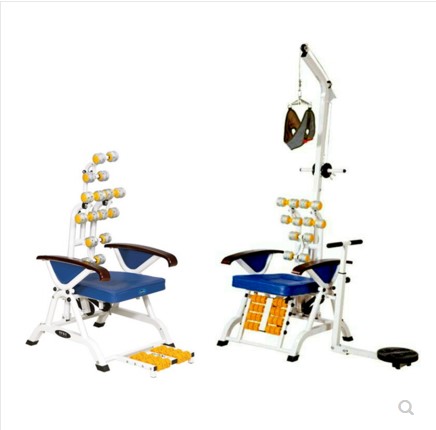 颈椎康复训练器材 机械保健按摩椅 多功能非电动颈椎牵扭腰健身椅