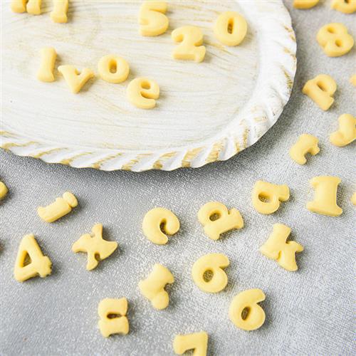 字母饼干印章压模 迷你数字翻糖装饰模具 弹簧饼干模 馒头面食模