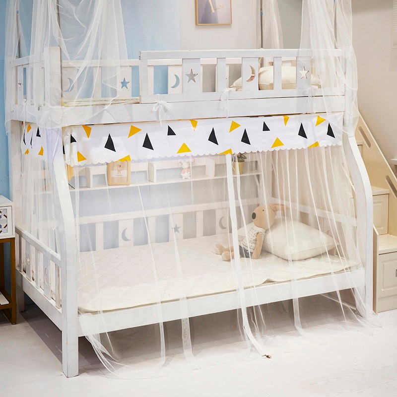 速发上下床子母床蚊帐上下铺梯形双层床家用高低床儿童母子床蚊帐