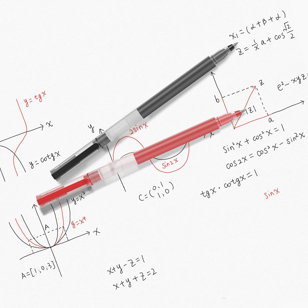 小米巨能写中性笔米家签字笔文具10支装办公商务日用0.5mm子弹头