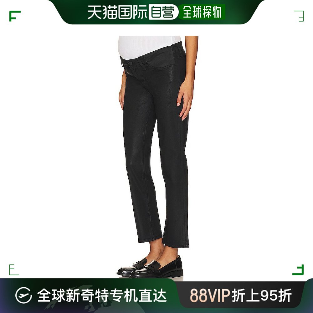 香港直邮潮奢 Hudson 哈德森 女士 Nico 孕妇装中腰直筒裤 GWFCBK